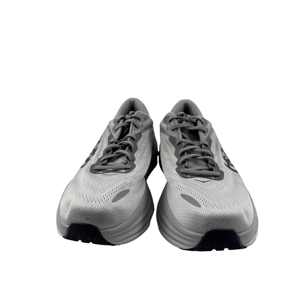 Hoka Bondi 8 Sharkskin X-Wide Running Shoes Men US 14 4E Gray Athletic Sneakers - Picture 4 of 16